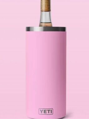 YETI Rambler Wine Chiller - Power Pink - Limited Edition - NWT